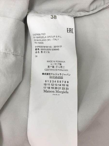 Maison Margiela(メゾンマルジェラ) / 長袖シャツ/38/コットン/GRY 