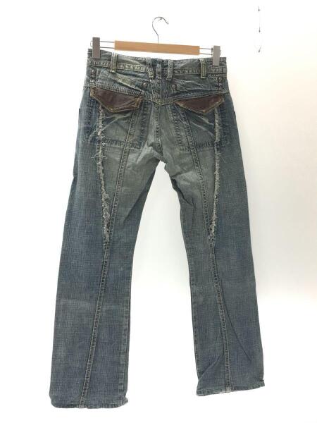 MARITHE FRANCOIS GIRBAUD / ストレートパンツ/M/デニム/IDG/無地/M7-1098 MARITHE FRANCOIS GIRBAUD(マリテフランソワジルボー) / ボトム/M