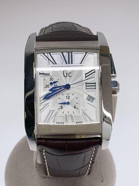 Gc WATCHES(ジーシーウォッチ) / クォーツ腕時計/アナログ/レザー/SLV