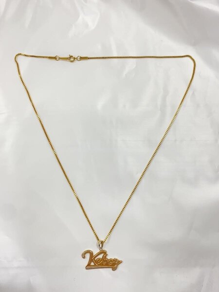 Keboz(ケボズ) / ネックレス/ICON LOGO NECKLACE/--/GLD/トップ有 