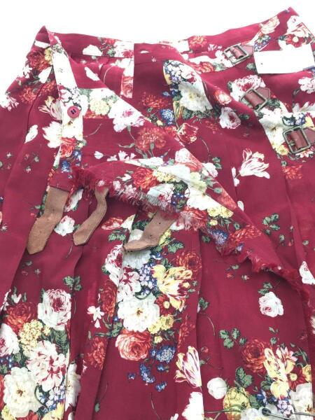 ピンクハウス 花柄巻きスカート レア PIMK HOUSE ピンクハウス