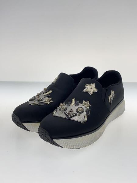 PRADA(プラダ) / スリッポン/ロボット/ローカットスニーカー/35.5/BLK 