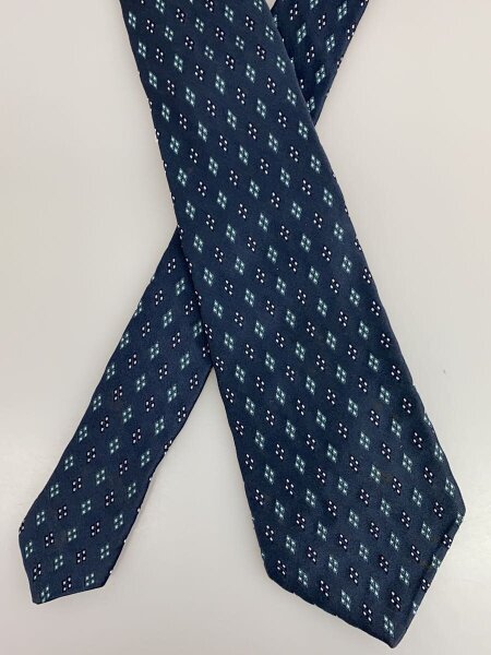 GIORGIO ARMANI◆ネクタイ/シルク/NVY EMPORIO ARMANI◇ネクタイ⁄シルク⁄NVY⁄ドット⁄メンズ⁄4F646 ジョルジオ