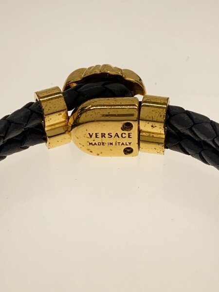 VERSACE(ヴェルサーチェ) / ブレスレット/レザー/BLK/メンズ/DG05579