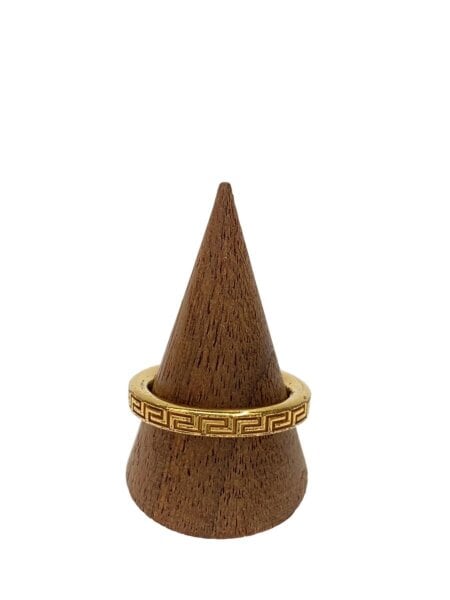 VERSACE(ヴェルサーチェ) / グレカ/リング/--/19号/GLD/メンズ | 中古 