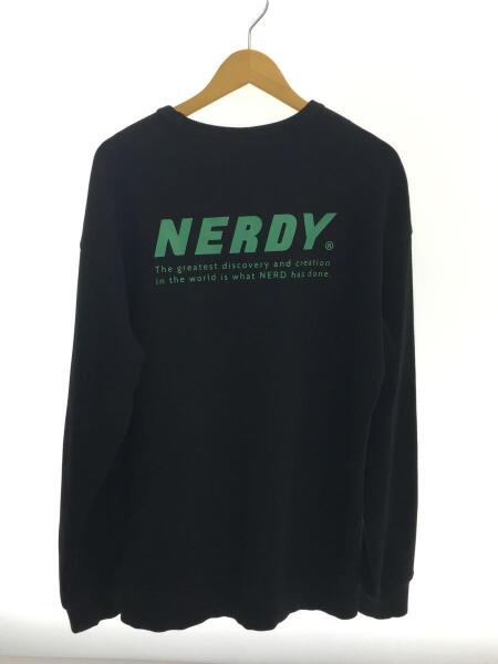 NERDY(ノルディ) / スウェット/L/コットン/BLK/プリント/ベトナム製 