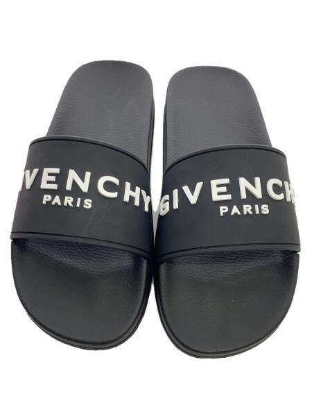 GIVENCHY(ジバンシィ) / 擦れ/キズ有/SLIDE FLAT SANDALS/40/BLK 