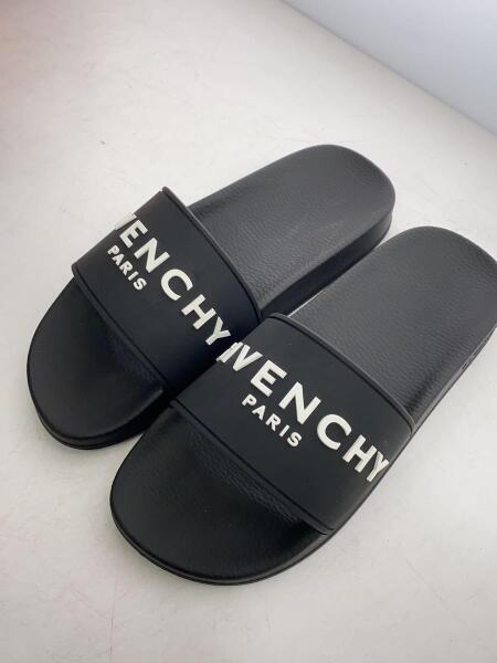 GIVENCHY(ジバンシィ) / 擦れ/キズ有/SLIDE FLAT SANDALS/40/BLK 