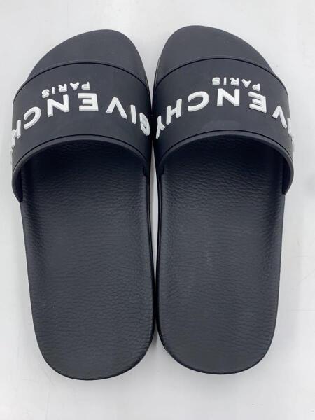 GIVENCHY(ジバンシィ) / 擦れ/キズ有/SLIDE FLAT SANDALS/40/BLK 