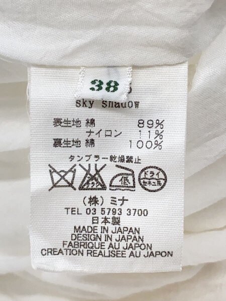 mina perhonen(ミナペルホネン) / ノースリーブワンピース/38/コットン