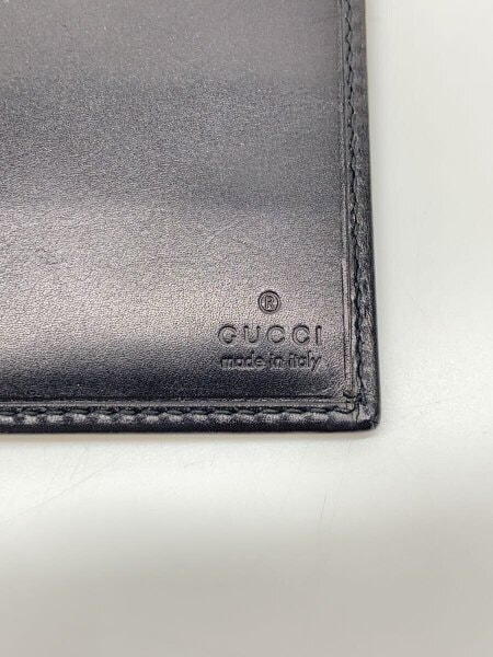 GUCCI(グッチ) / 長財布/レザー/BLK/無地/メンズ/030・0959