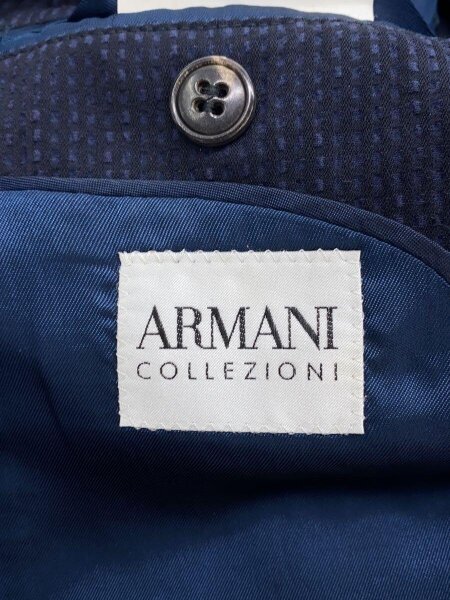 ARMANI COLLEZIONI / スーツ/44/ポリエステル/NVY/無地/TCGR70 TCS71 ARMANI COLLEZIONI(アルマーニコレッツィオーニ) / スーツ/44