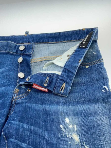DSQUARED2(ディースクエアード) / ダメージ加工スキニーパンツ/50 