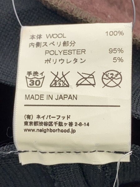NEIGHBORHOOD(ネイバーフッド) / ベレー帽/--/ウール/BRW/無地/メンズ NEIGHBORHOOD(ネイバーフッド) / ベレー帽/--/ウール/BRW/無地/メンズ