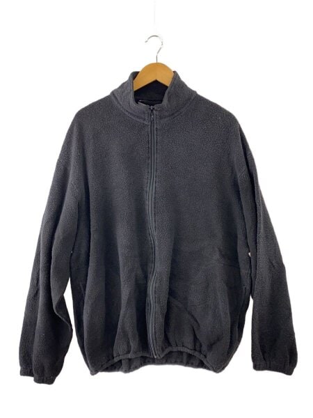 COMOLI(コモリ) / 25AW/シルクフリースジップジャケット/3/シルク/BLK 