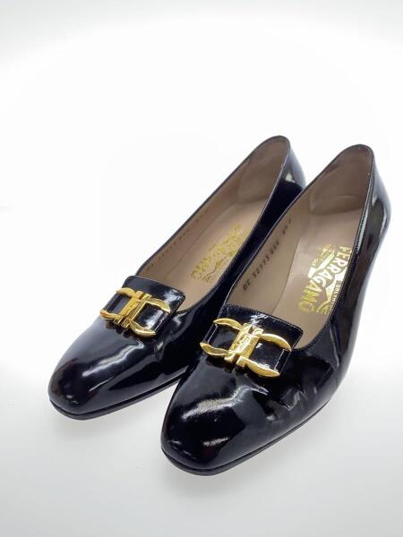 Salvatore Ferragamo(サルヴァトーレフェラガモ) / パンプス/UK6.5/BLK