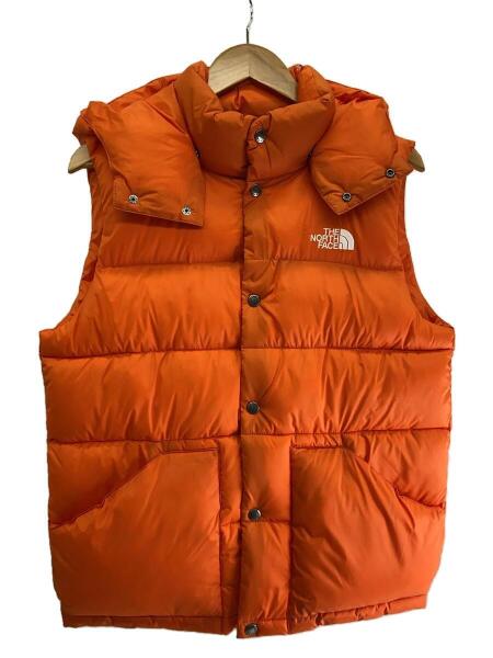 THE NORTH FACE(ザノースフェイス) / ダウンベスト/S/ナイロン/ORN 
