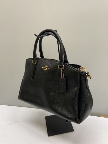COACH(コーチ) / セージキャリオール/ショルダーバッグ/レザー/BLK 