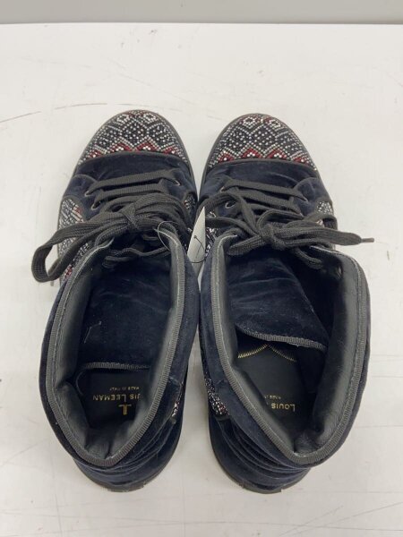 LOUIS LEEMAN(ルイリーマン) / ハイカットスニーカー/42/BLK | 中古品 