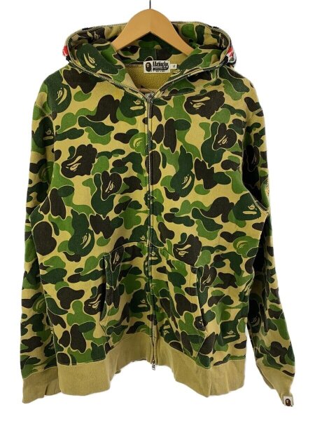 A BATHING APE(アベイシングエイプ) / ジップパーカー/XL/コットン/KHK