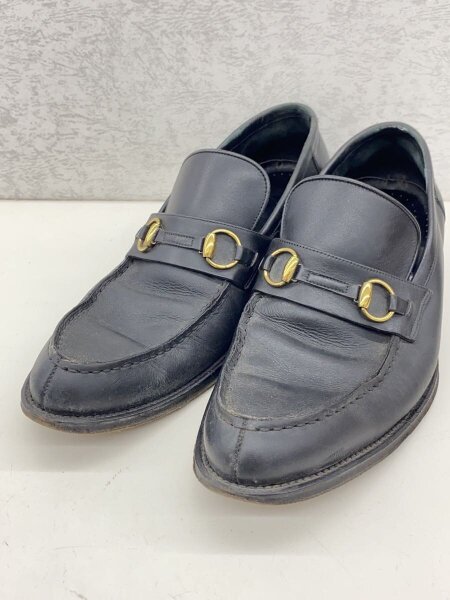GUCCI(グッチ) / ローファー/US7.5/BLK/レザー/091020 | 中古品の販売