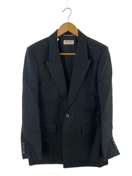SAINT LAURENT(サンローラン) / テーラードジャケット/48/ウール/BLK 