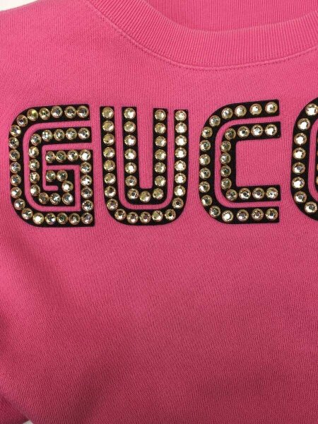 GUCCI グッチ MAISON DE L'AMOUR スパンコール スウェット