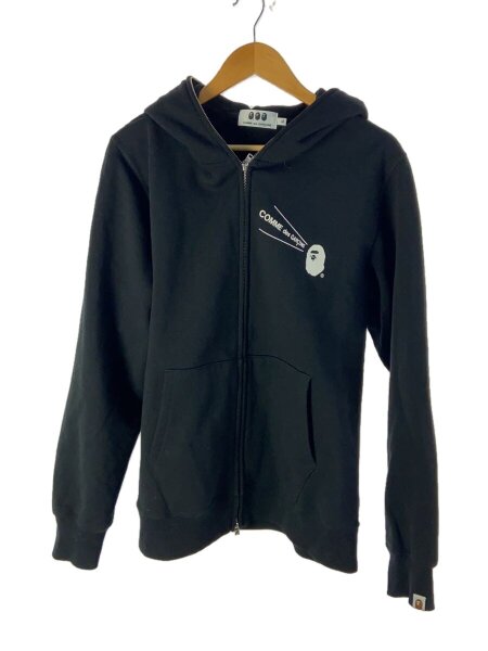 A BATHING APE(アベイシングエイプ) / ジップパーカー/XL/コットン/BLK