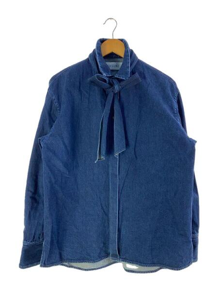 CULLNI(クルニ) / 長袖シャツ/21-AW-027/デニムボウタイシャツ/濃紺 