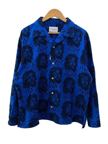 Black Weirdos(ブラックウィドー) / JESUS PATTERN FLANNEL SHIRT/長袖 