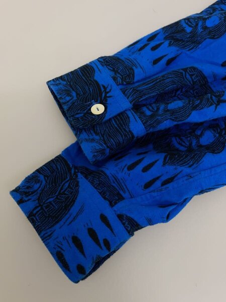 Black Weirdos(ブラックウィドー) / JESUS PATTERN FLANNEL SHIRT/長袖 