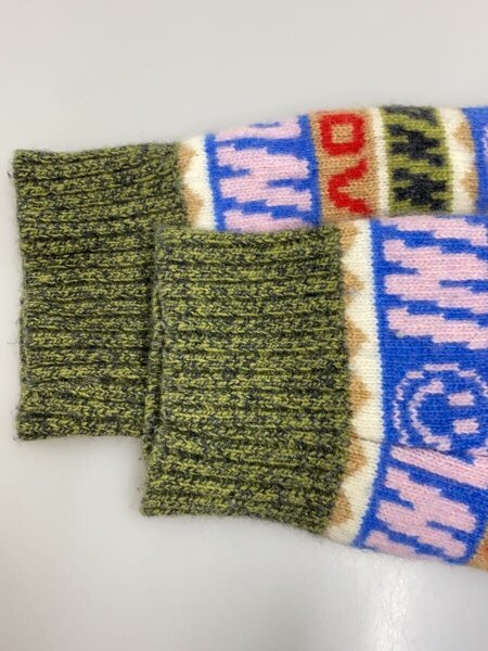 GANNI(ガニー) / カーディガン(厚手)/SS/ウール/マルチカラー/総柄