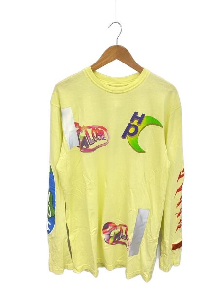 HERON PRESTON(ヘロンプレストン) / 長袖Tシャツ/M/コットン/YLW 