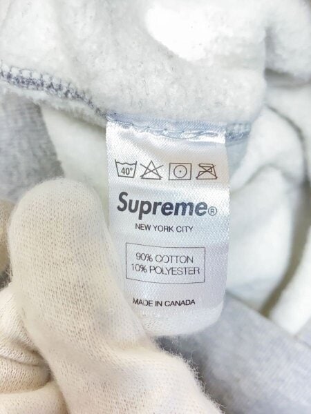 Supreme(シュプリーム) / ジップパーカー/M/コットン/GRY | 古着の販売