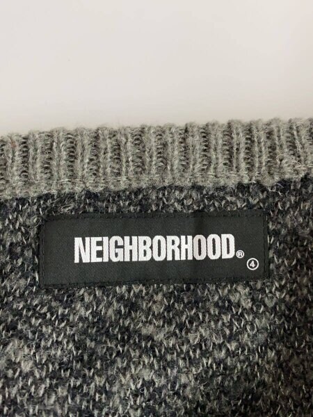 NEIGHBORHOOD(ネイバーフッド) / カーディガン(厚手)/4/アクリル/BLK