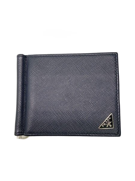 PRADA(プラダ) / 2ツ折サイフ/牛革/NVY/メンズ | 中古品の販売・通販