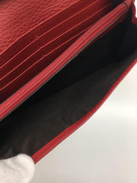 GUCCI(グッチ) / 長サイフ_GGキャンバス/キャンバス/RED/総柄