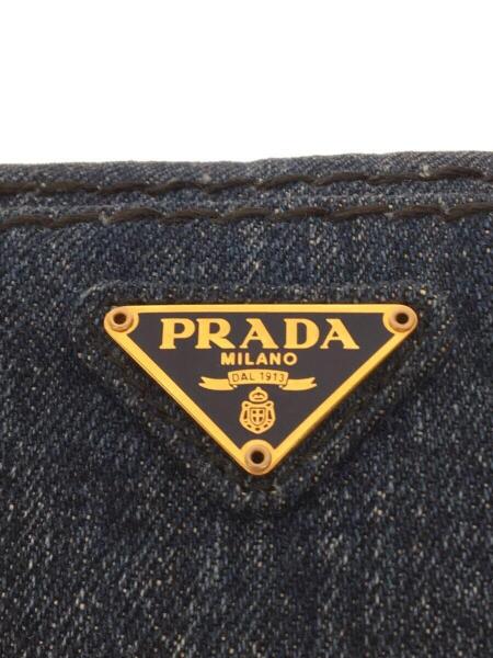 PRADA(プラダ) / デニムポーチ/IDG | 中古品の販売・通販ならセカンド