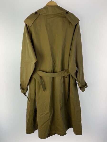 AURALEE FINX CHAMBRAY BIG TRENCH COAT 4