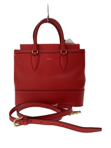 MAX MARA(マックスマーラ) / ショルダーバッグ/--/レッド/無地 | 中古 