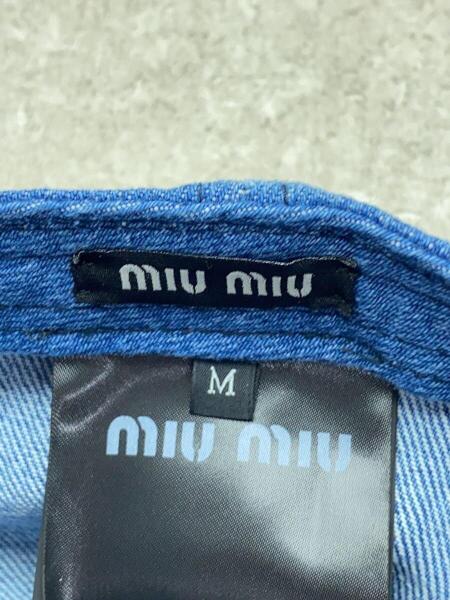 MIU MIU(ミュウミュウ) / デニムベースボールキャップ/キャップ