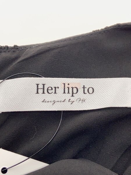 Her lip to(ハーリップトゥ) / ノースリーブワンピース/S/ポリエステル