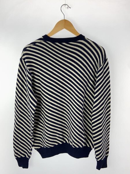 DSQUARED2 / ニット・セーター(厚手)/S/ウール/BLK/ストライプ/S74HA0985// DSQUARED2(ディースクエアード) / ニット・セーター(厚手)/S/ウール