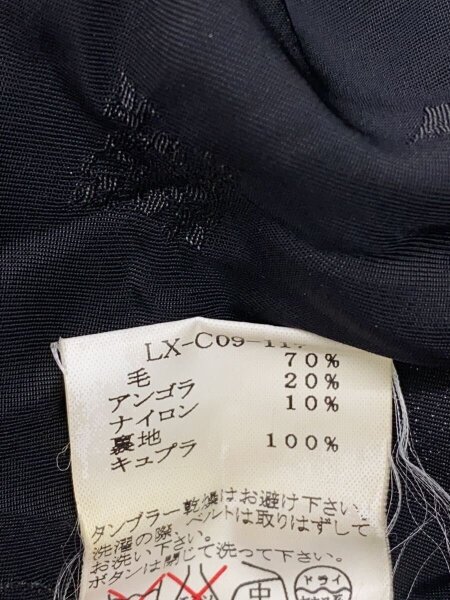 LIMI feu(リミフゥ) / コート/S/ウール/BLK/無地/LX-C09-117// | 古着