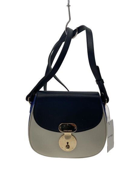 GIORGIO ARMANI(ジョルジオアルマーニ) / ショルダーバッグ/レザー/BLU 