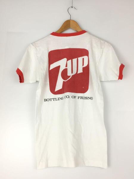 Champion(チャンピオン) / Tシャツ/M/コットン/ホワイト/80s/7up 
