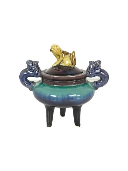 徳田正彦香炉九谷焼