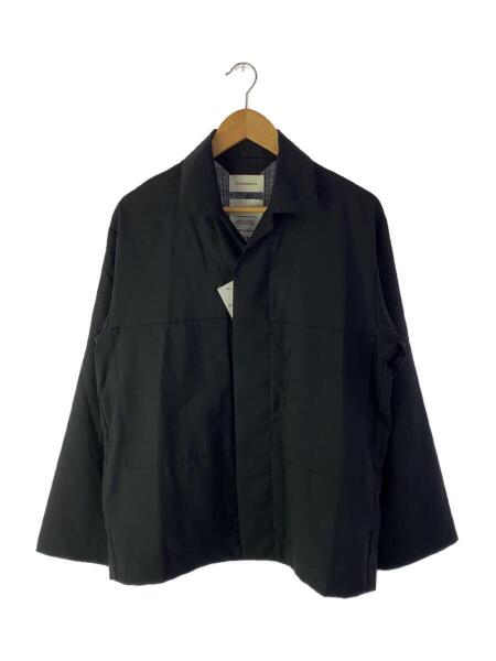 MARKAWARE 長袖シャツ　2 ウール　ブラックA19A-11SH01C MARKAWARE(マーカウェア) / 長袖シャツ/2/ウール/BLK/A19A-11SH01C