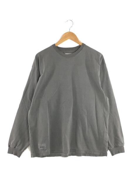WTAPS(ダブルタップス) / 長袖Tシャツ/1/コットン/GRY/232ATDT-CSM14 