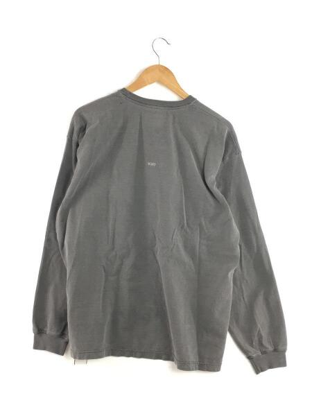WTAPS(ダブルタップス) / 長袖Tシャツ/1/コットン/GRY/232ATDT-CSM14 